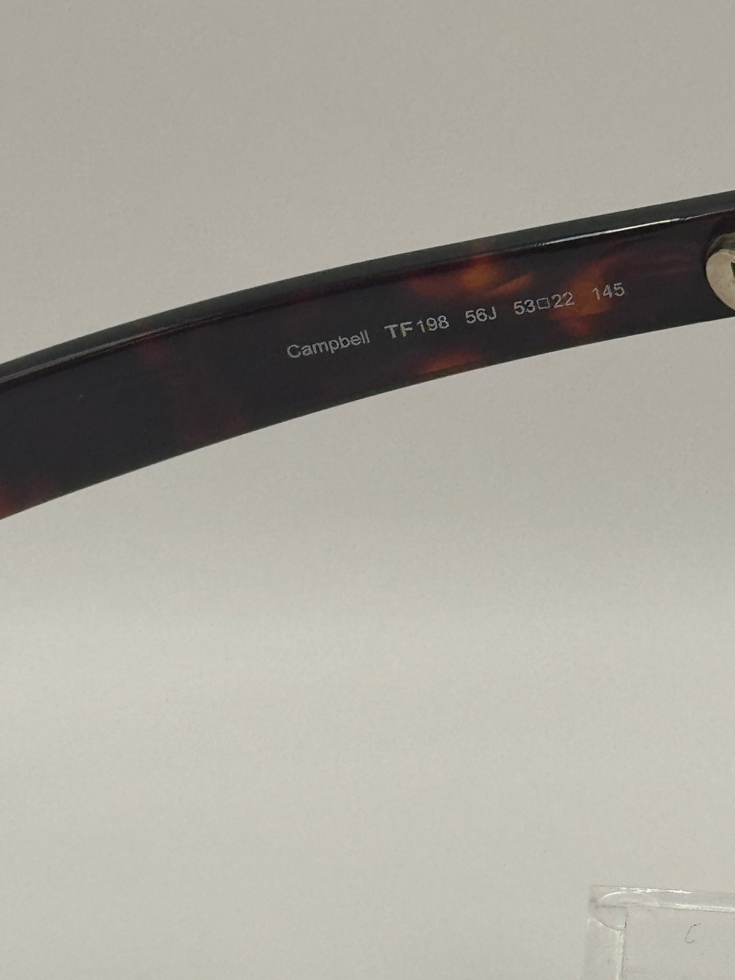 Tom Ford Campbell Tf198 Sunglasses in color 52j