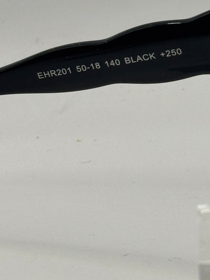 Ed Hardy Ehr 201 Eyeglasses in color Black