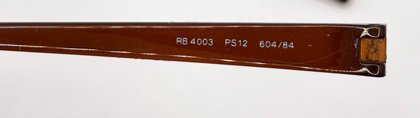 Ray Ban 4003 Both Temples Brown