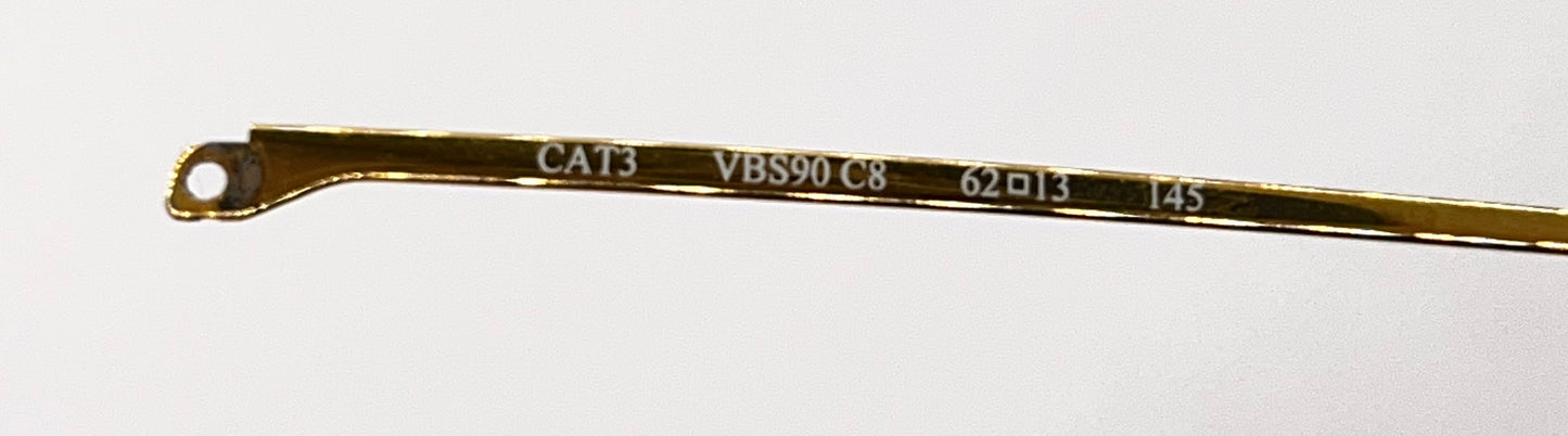 Victoria Bechham 90 Both Temples Gold
