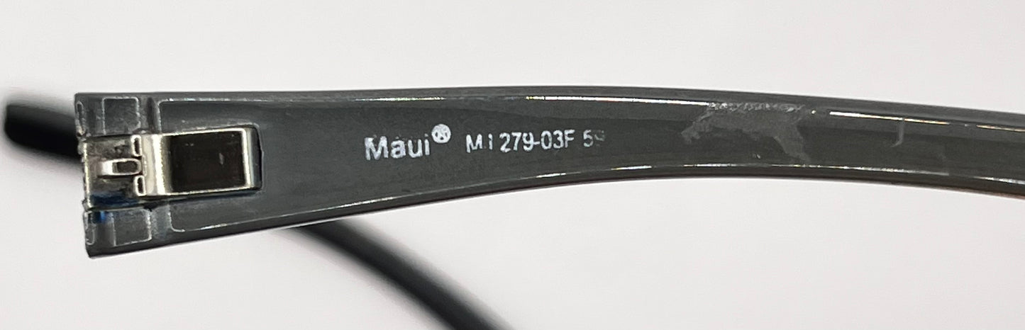 Maui Jim 279 Both Temples Black/blue Ombre