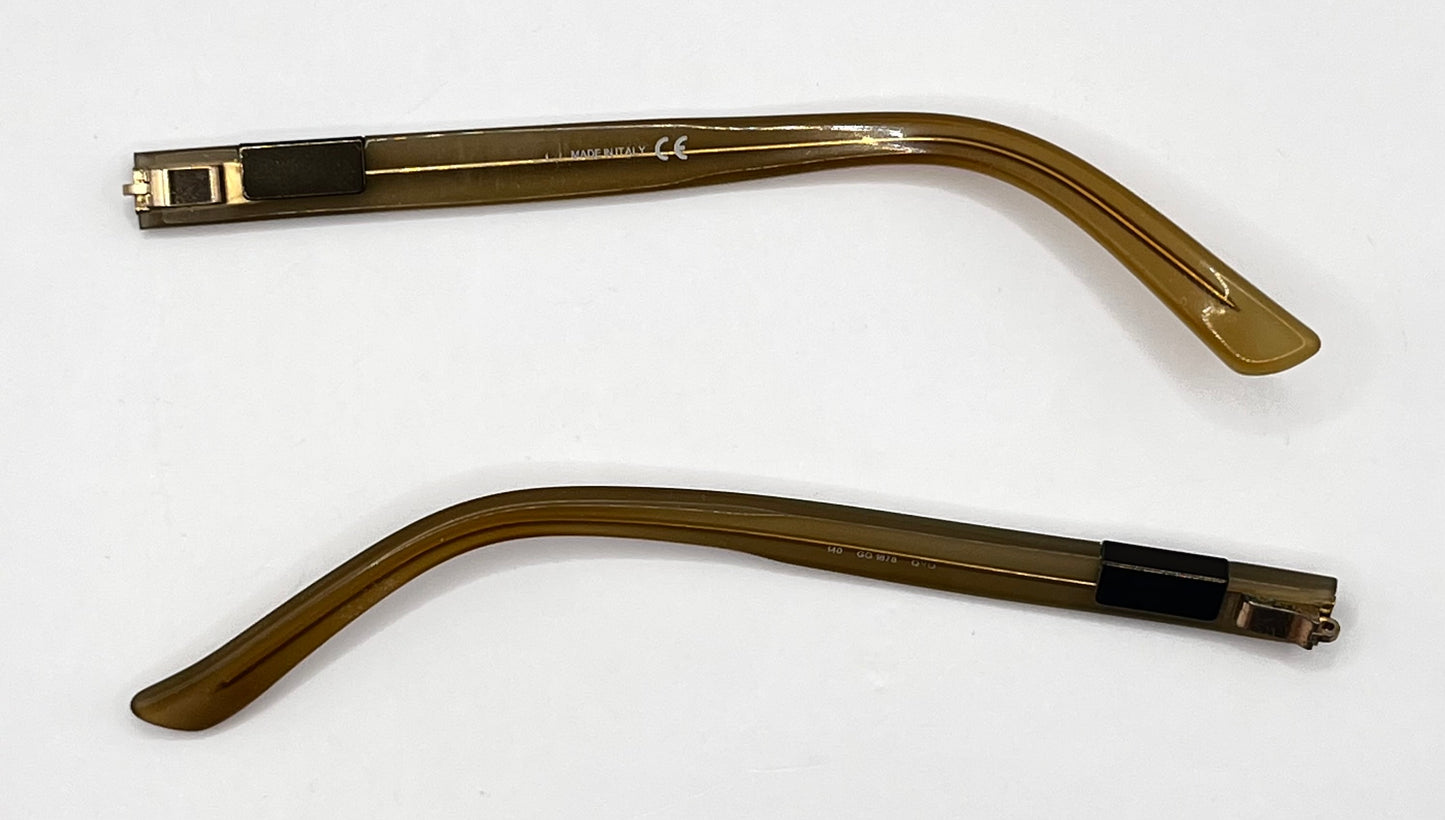 Gucci 1878 Both Temples Yellow