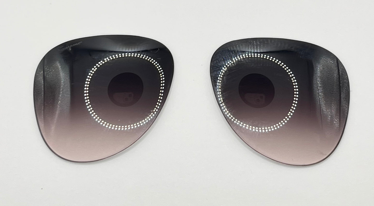Ferragamo 268s Both Lenses Black Ombre