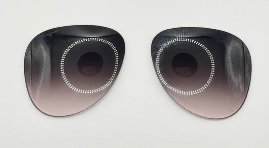 Ferragamo 268s Both Lenses Black Ombre