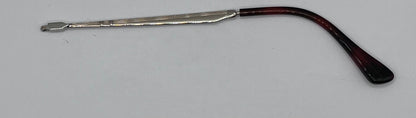 Persol 3166 Left Temple Silver/red
