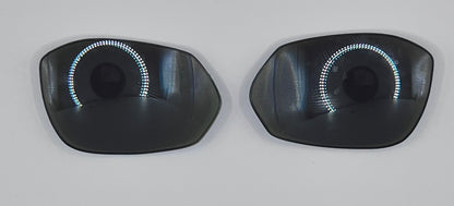 Oakley 4146 Both Lenses Blue Mirror