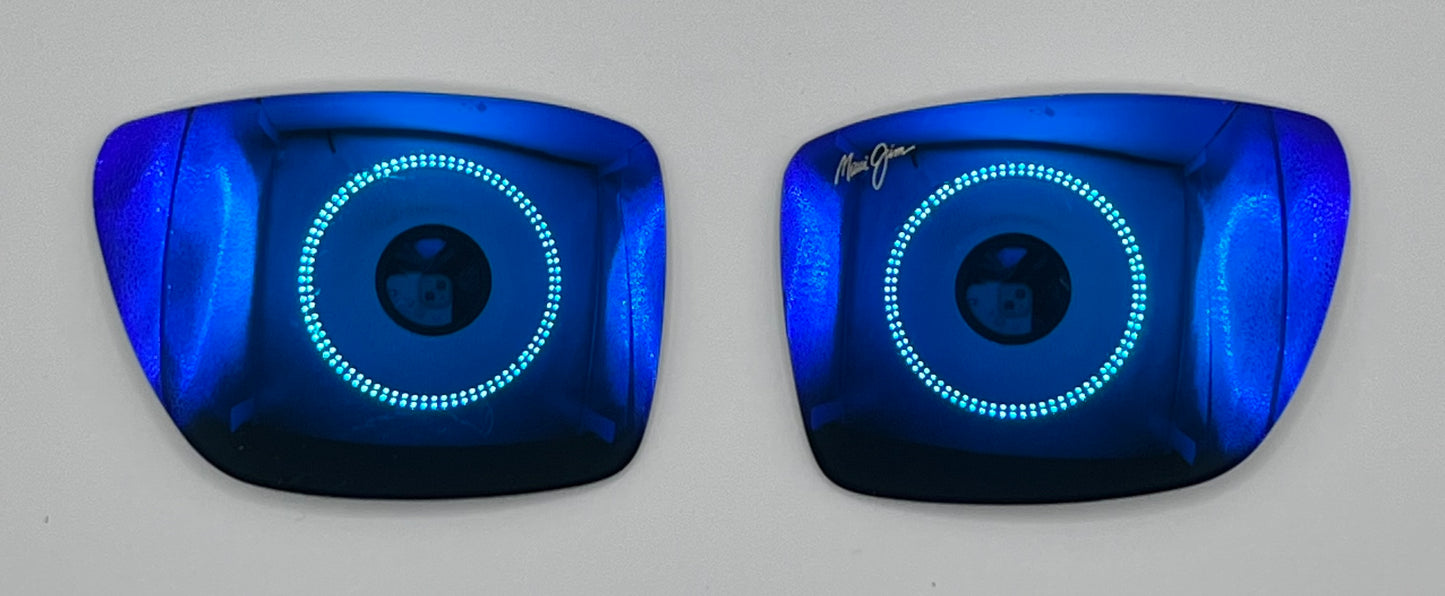 Maui Jim 621 Both Lenses Blue Mirror