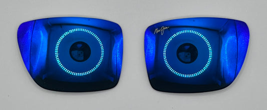 Maui Jim 621 Both Lenses Blue Mirror