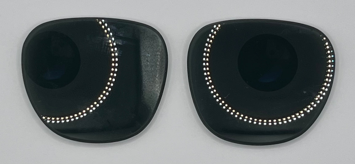 Ray Ban Vintage  Bausch & Lomb U.s.a. Wo366 Both Lenses Black