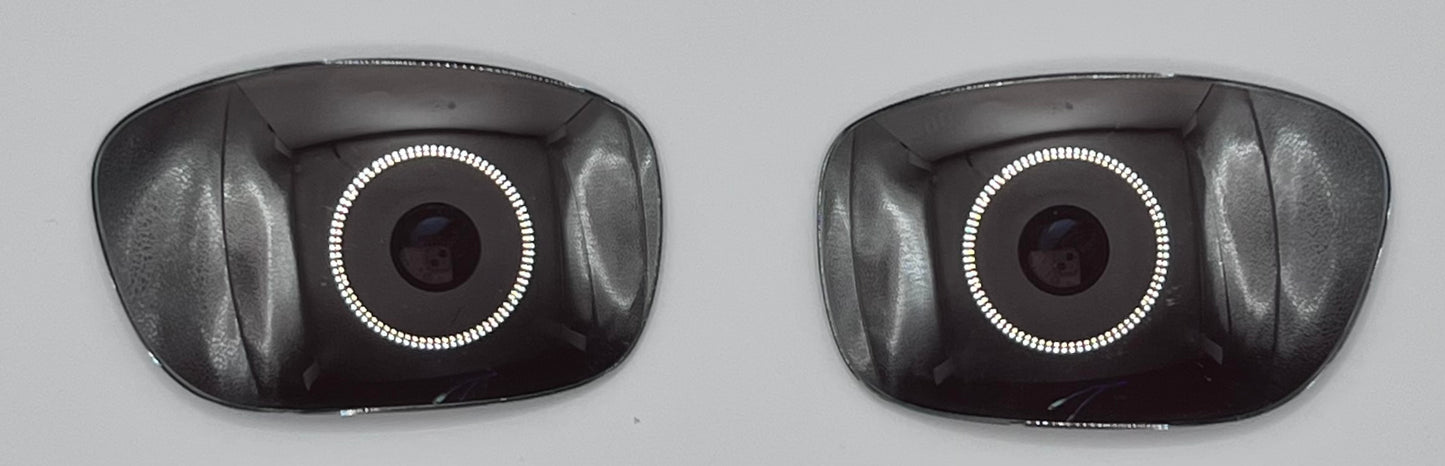 Costa Del Mar Jose Both Lenses Chrome Mirror Glass 580G