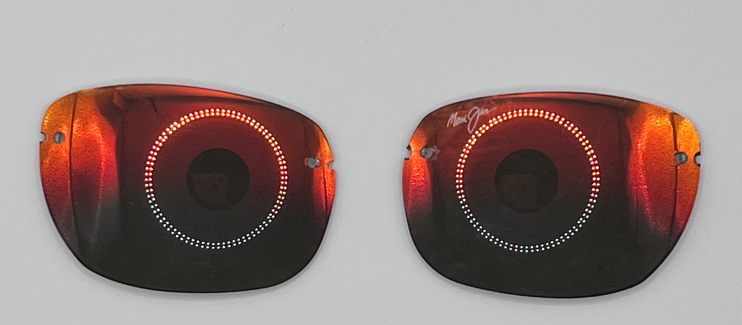 Maui Jim 332 Both Lenses Red Ombre