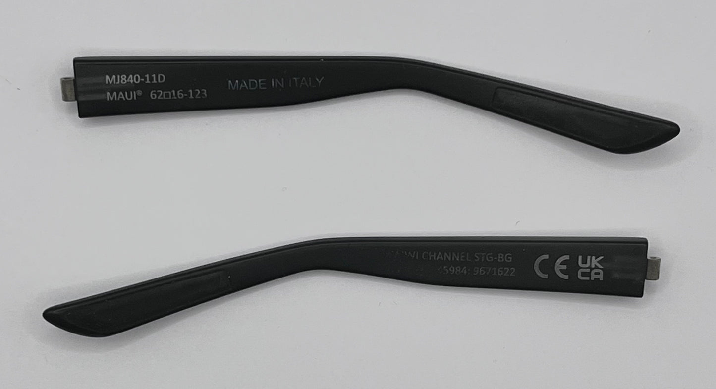 Maui Jim 840 Both Temples Black