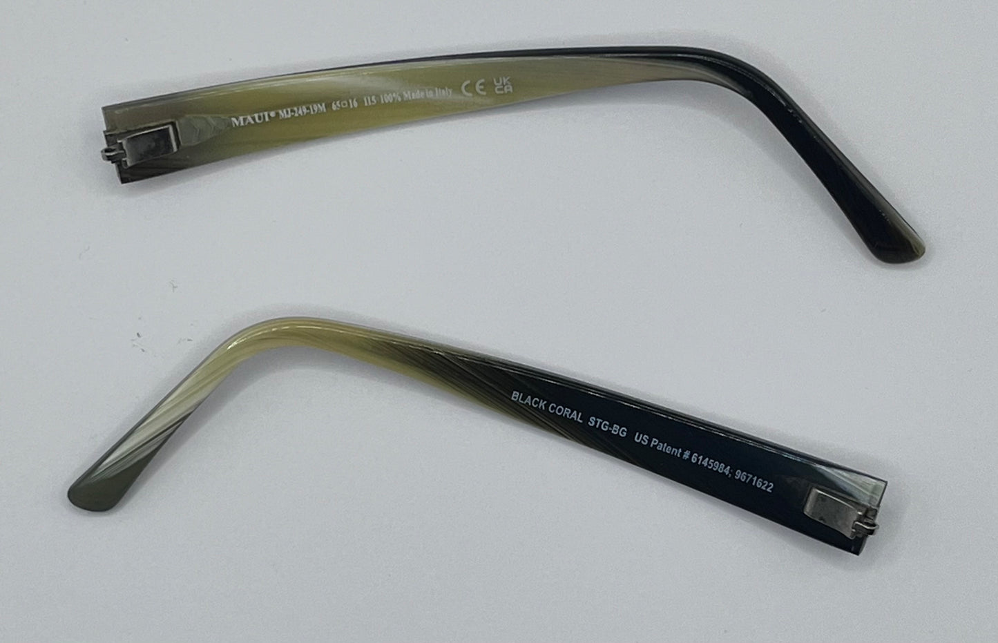 Maui Jim 249 Both Temples Brown/green