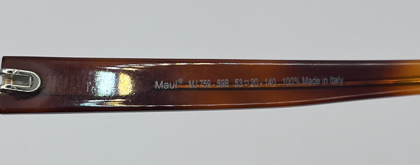 Maui Jim 759 Both Temples Tortoise