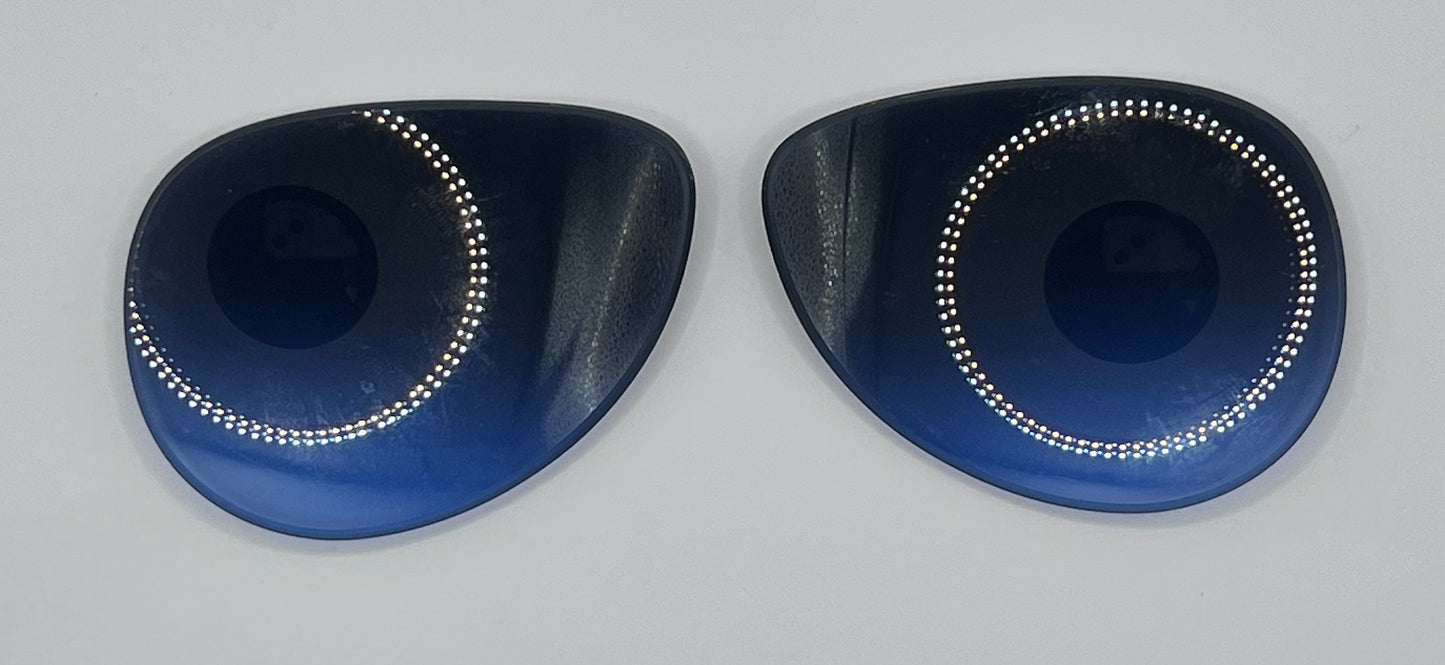 Prada Sps51n Both Lenses Black/blue Ombre
