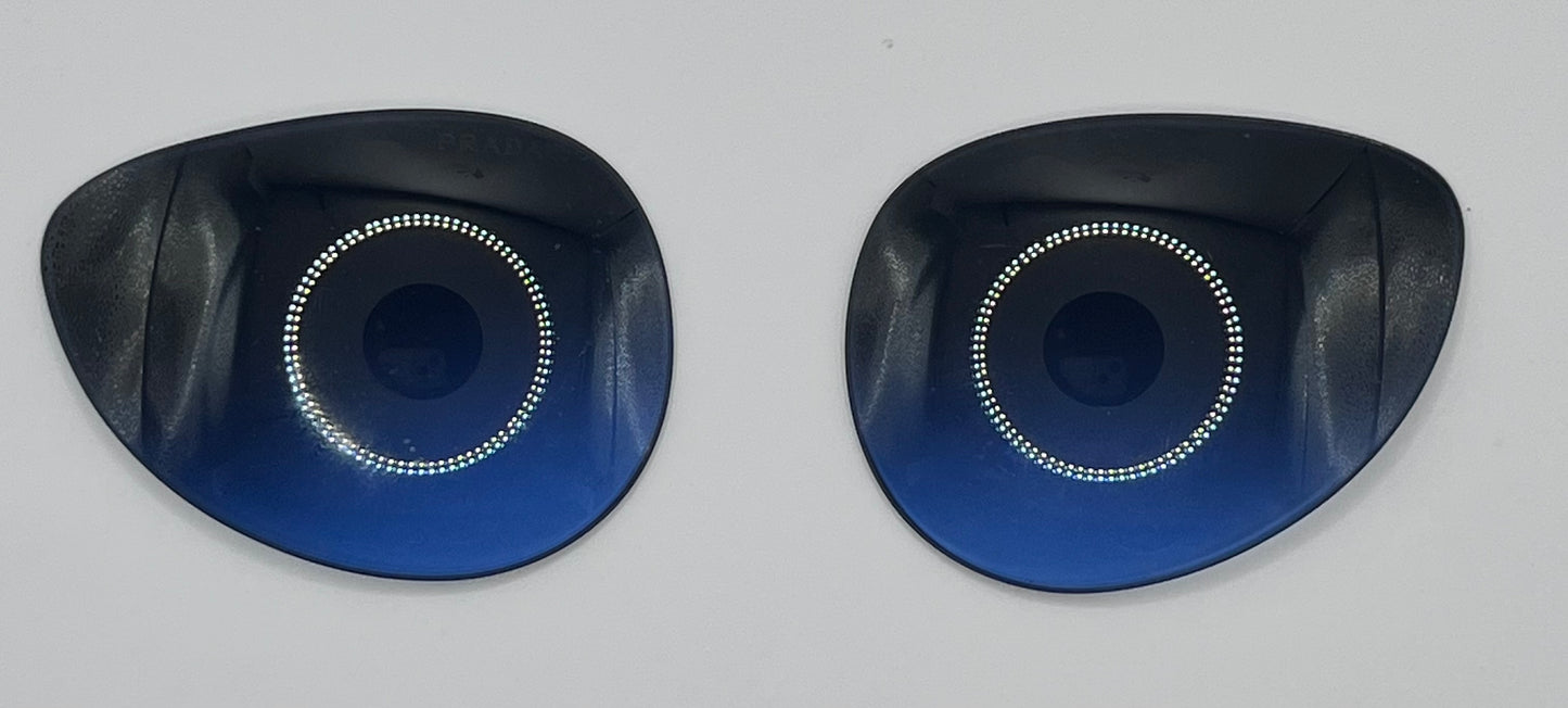 Prada Sps51n Both Lenses Black/blue Ombre
