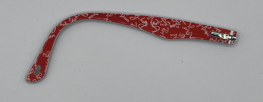 Ray Ban 5206 Left Temple Black/red