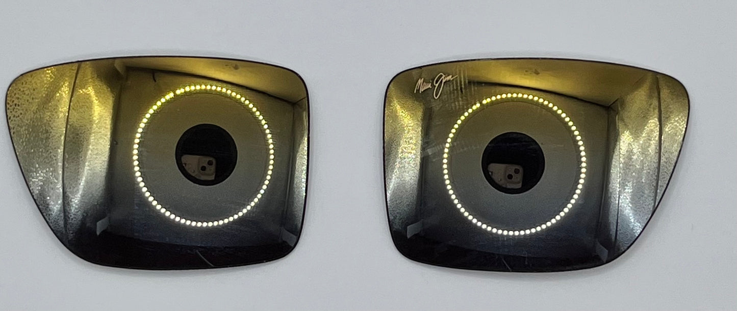 Maui Jim 621 Piha Both Lenses Gold Mirror