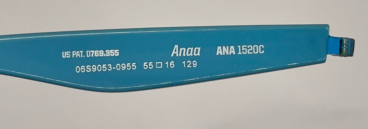Costa Del Mar Anaa 1520 Both Temples Black/blue