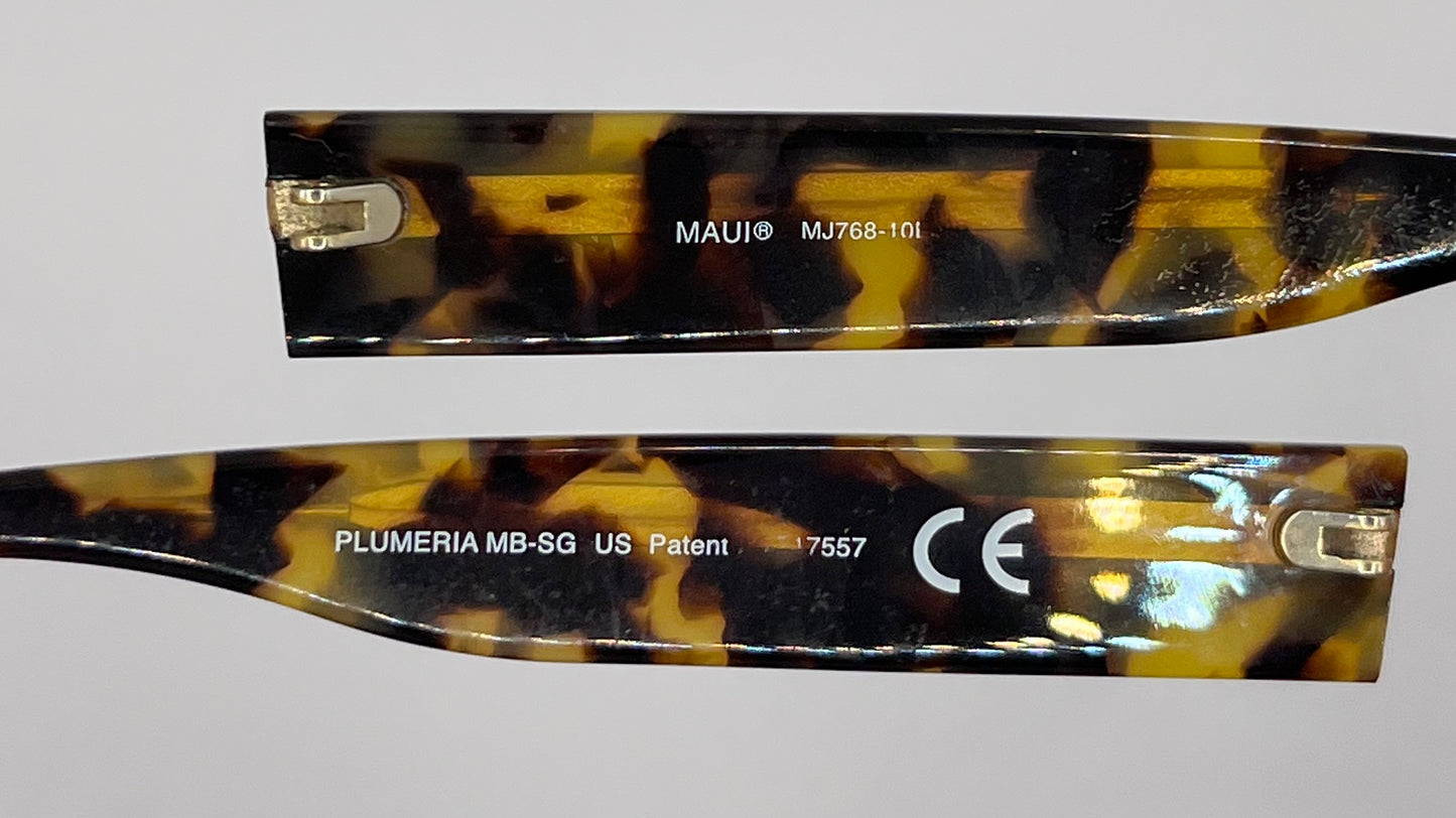 Maui Jim 768 Both Temples Tortoise
