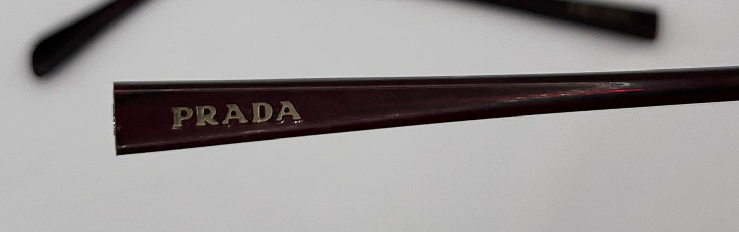 Prada 01o Both Temples Tortoise