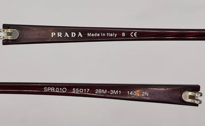 Prada 01o Both Temples Tortoise
