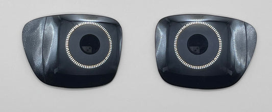Prada Spr19s Both Lenses Black Chrome