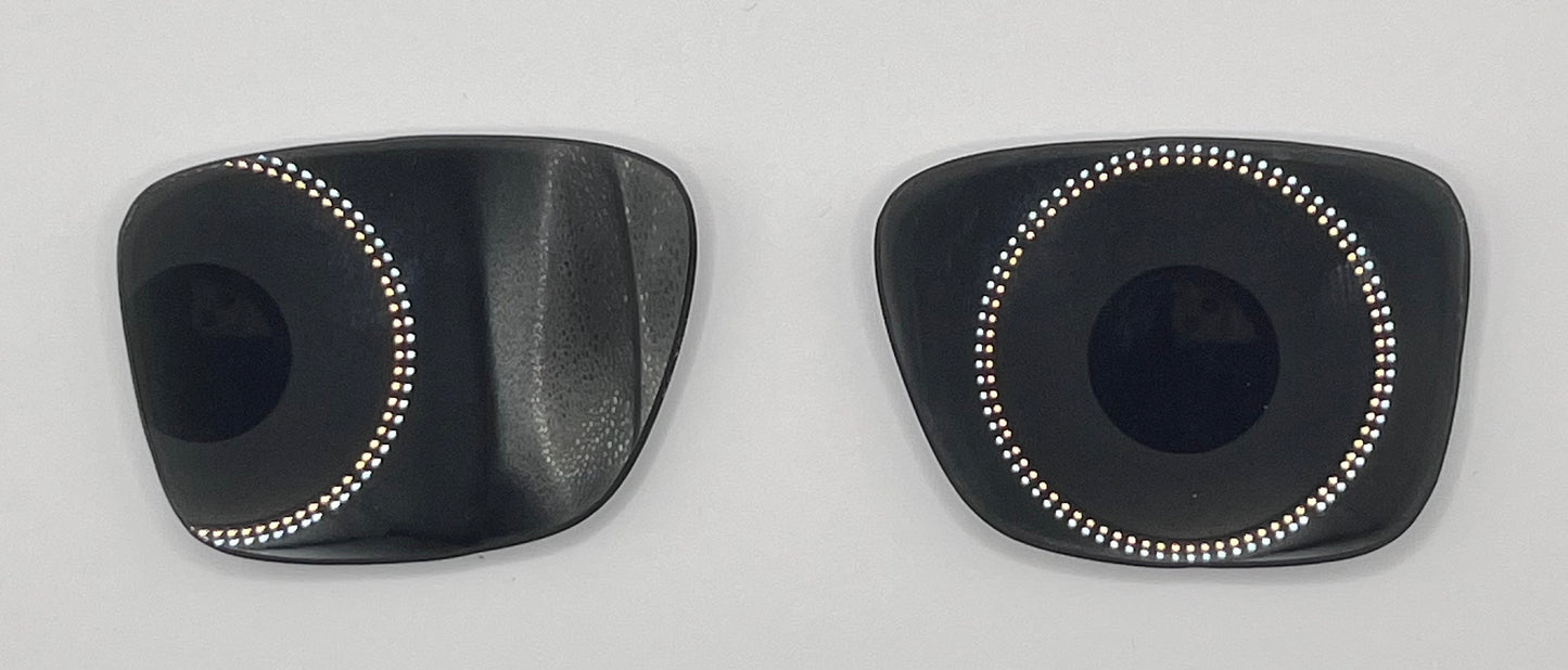 Prada Spr19s Both Lenses Black Chrome