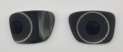 Prada Spr19s Both Lenses Black Chrome