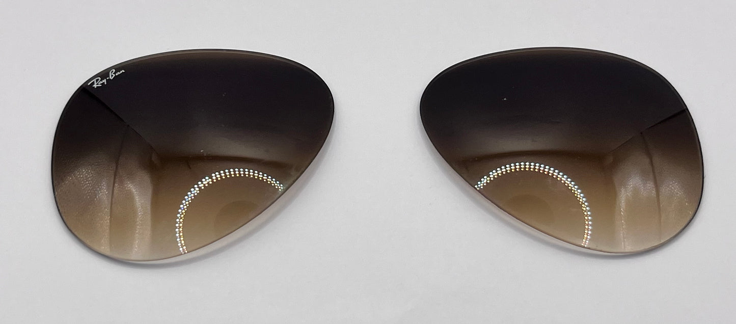Ray Ban 3025 Both Lenses Brown Gradient Size 63