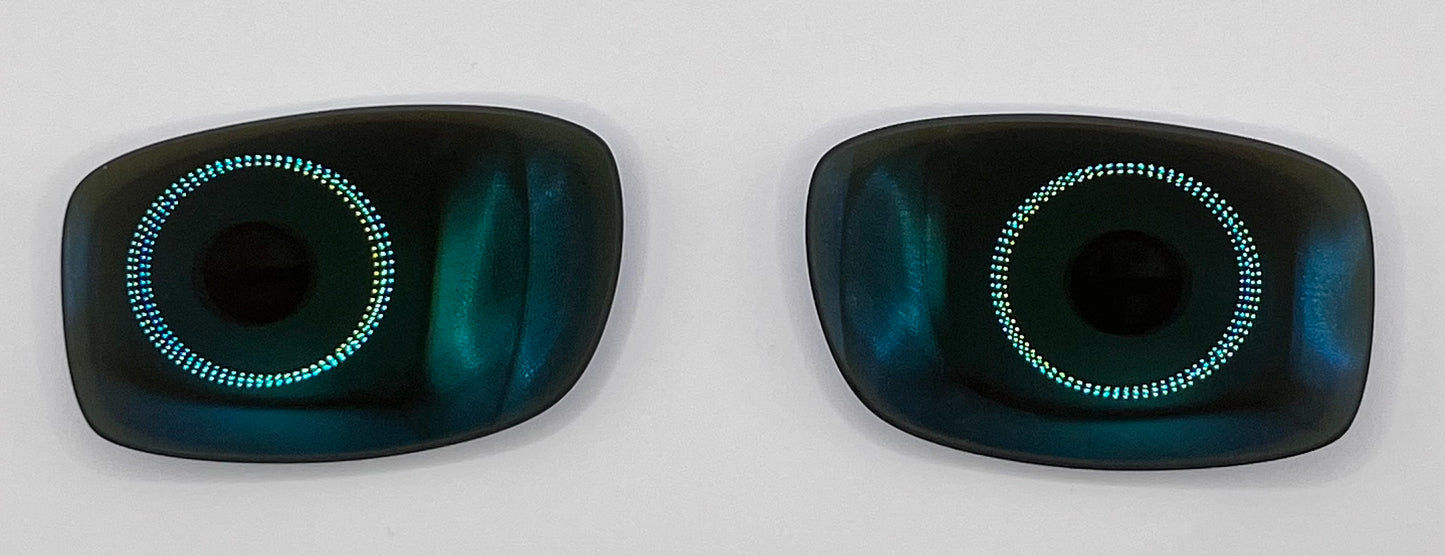 Maui Jim 202 Peahi After Market Both Lenses Blue Mirror