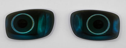 Maui Jim 202 Peahi After Market Both Lenses Blue Mirror