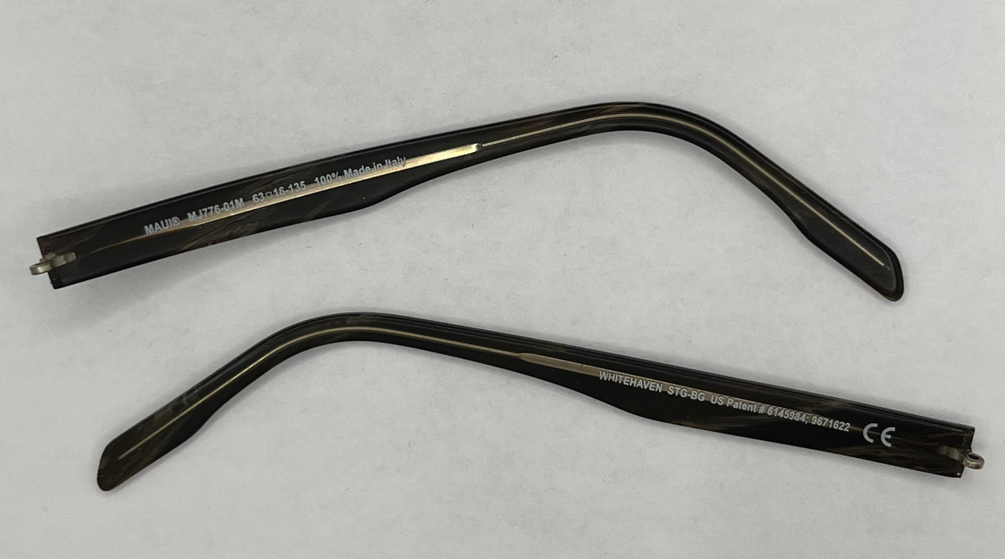 Maui Jim 776 Both Temples Black/brown