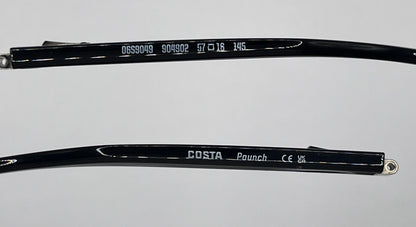 Costa Del Mar Pounch Both Temples Glossy Black