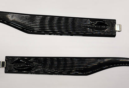 Costa Del Mar Pounch Both Temples Glossy Black
