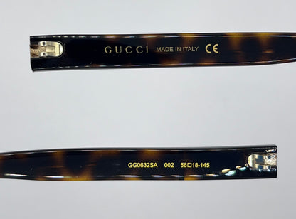 Gucci 06325a Both Temples Tortoise
