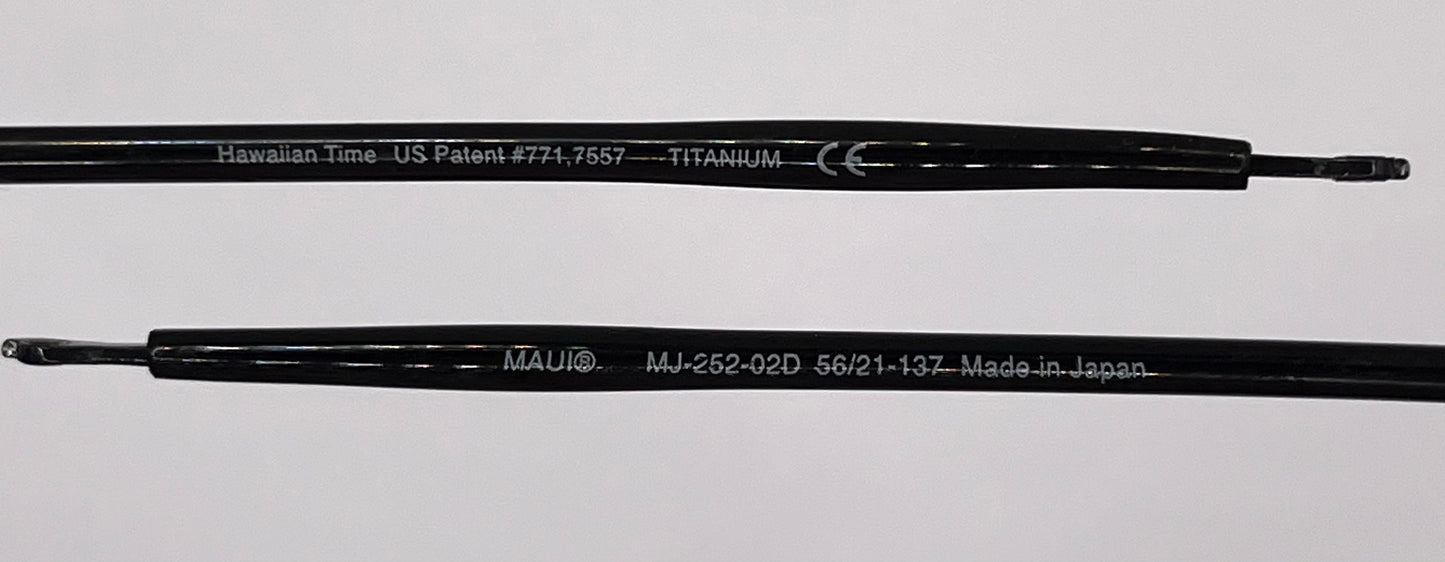 Maui Jim 252 Both Temples Black