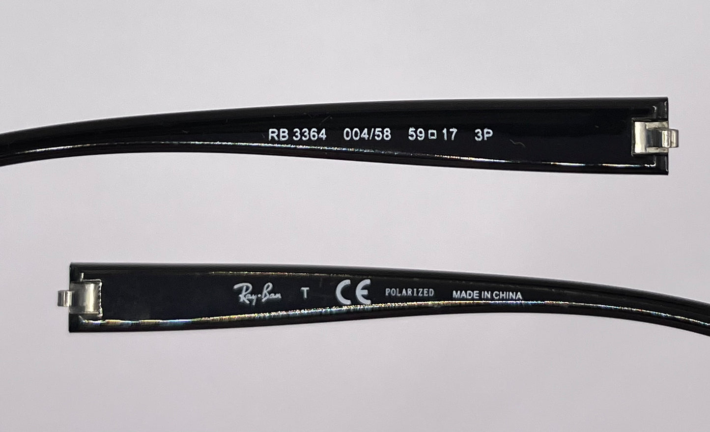 Ray Ban 3364 Both Temples Black