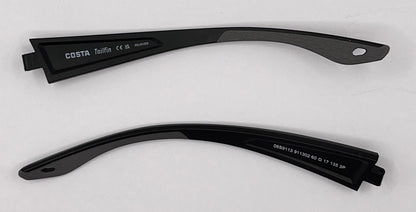 Costa Del Mar Tailfin Both Temples Black