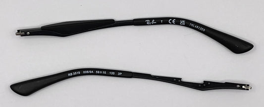 Ray Ban 3519 Both Temples Black