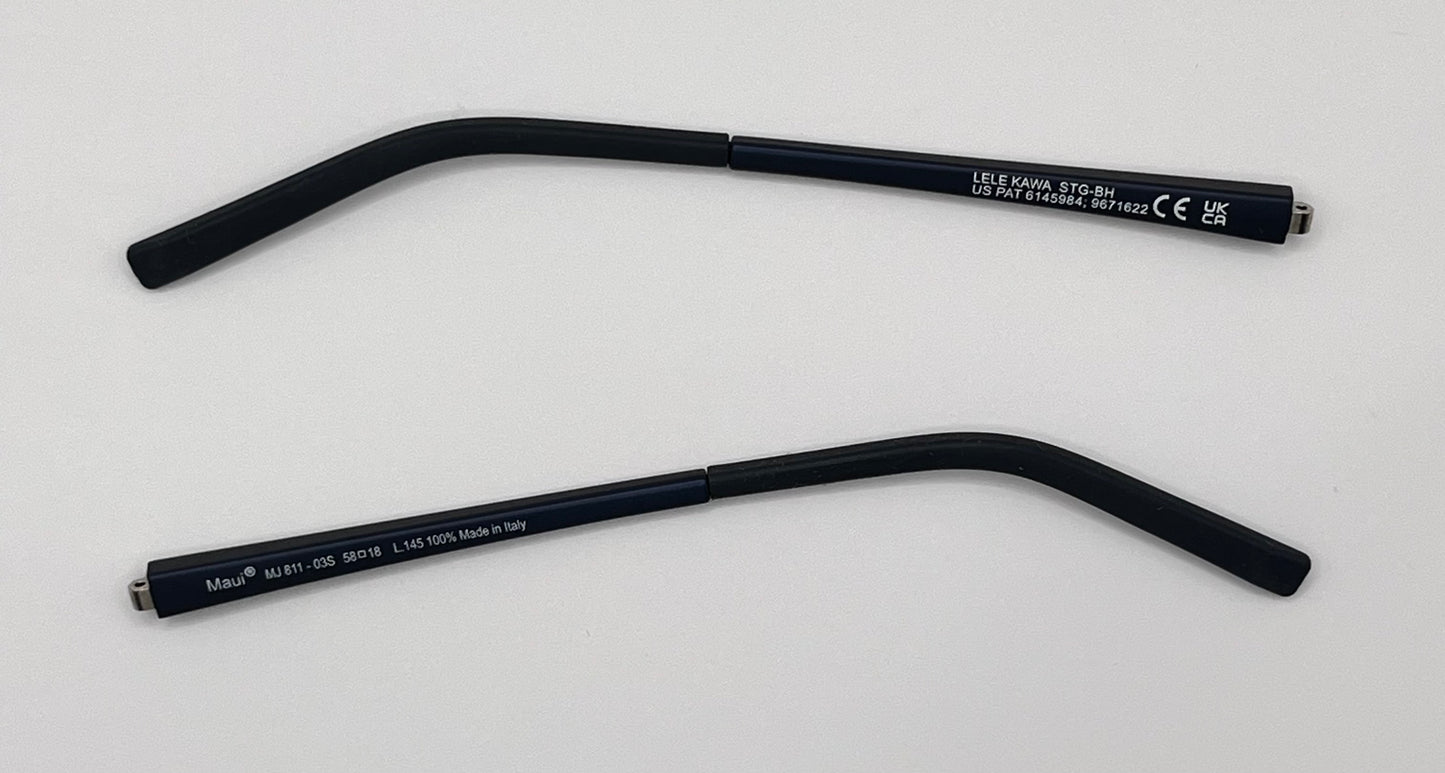 Maui Jim 811 Both Temples Black/blue