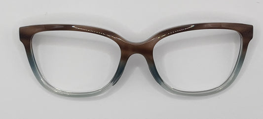 Maui Jim 758 Front Face Brown/white Ombre