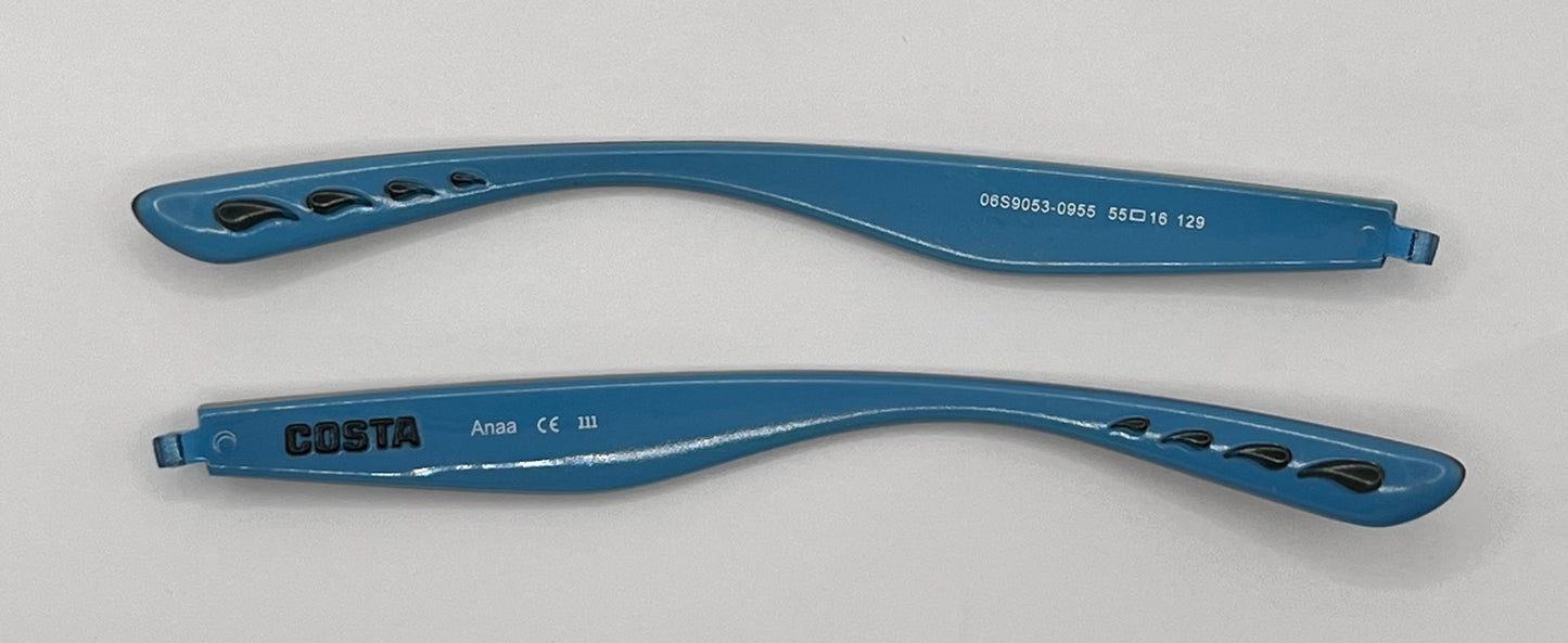 Costa Del Mar Anaa 111 Both Temples Black/blue