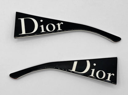 Christian Dior Your Dior 1 Ym6 Both Temples Black/white