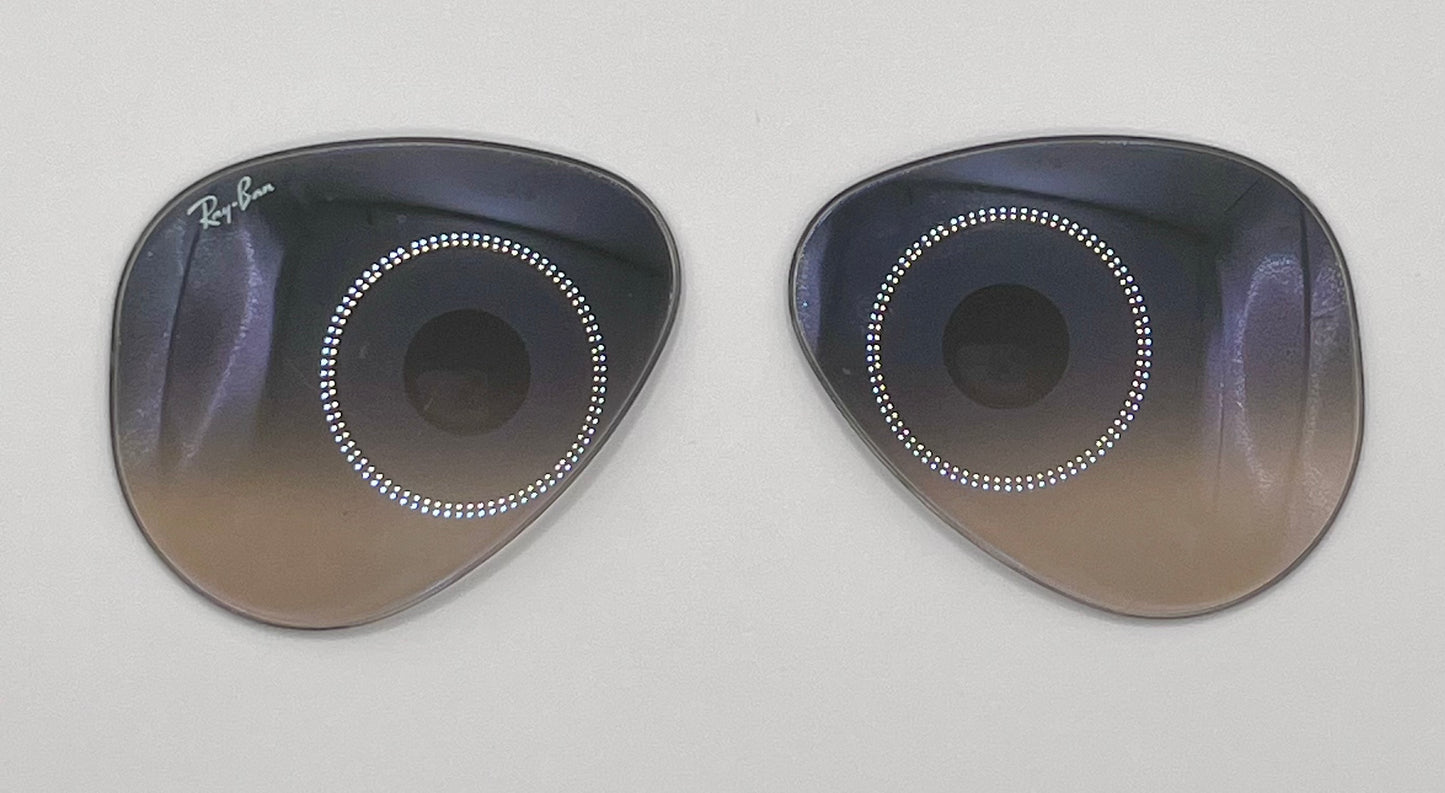 Ray Ban 3025 Both Lenses Gray Gradient Size 55