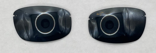 Maui Jim 807 Both Lenses Black Readers +2.00