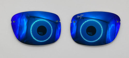 Maui Jim 334 Both Lenses Blue Mirror