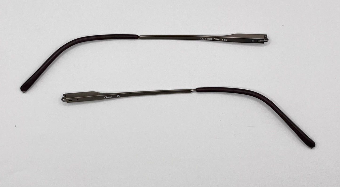 Chloe 1108 Both Temples Silver/brown