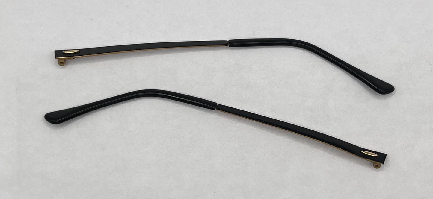 Ray Ban 3716 Both Temples Gold/black