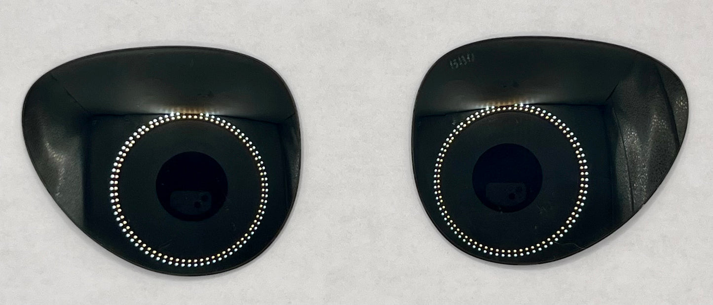 Costa Del Mar Peli Both Lenses Black Glass 580G